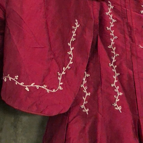 Luli red Christmas dress - Picture 2 of 6